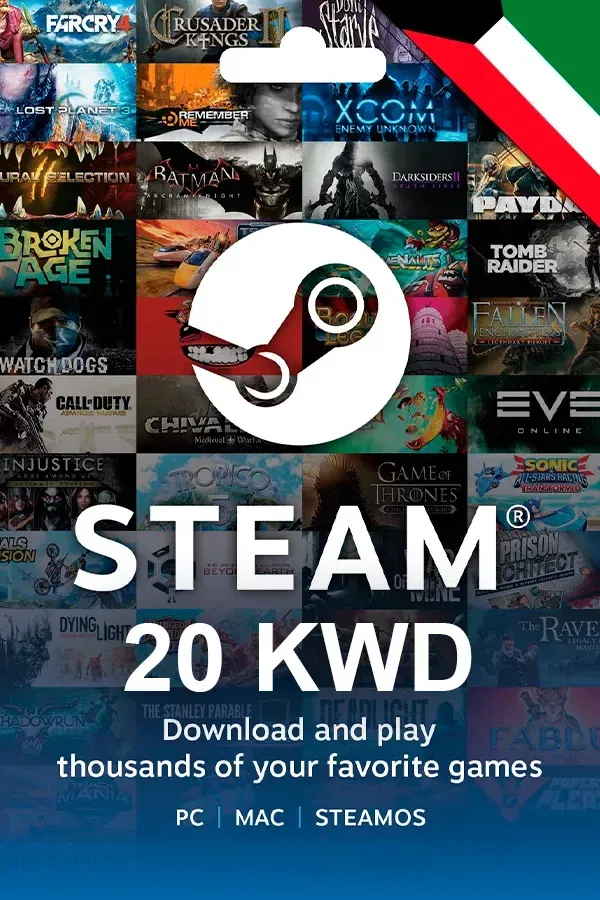 Steam 20 KWD Кувейт