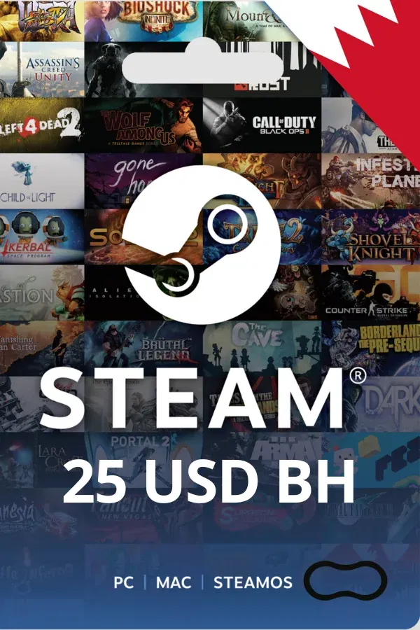 Steam $25 BH Bahrain Gift Card