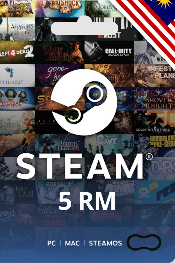 Buy Gift Card Steam 5 MYR Malaysia