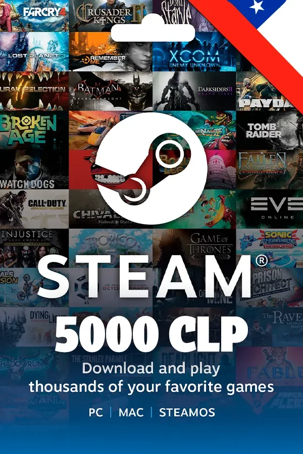 Buy Gift Card Steam 5000 CLP Chile