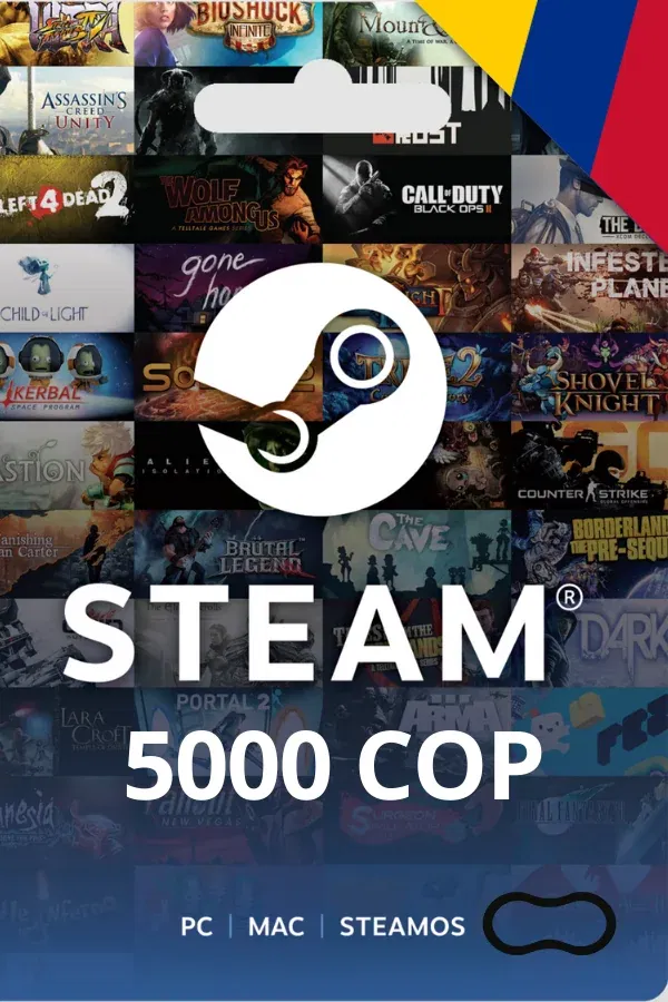 Buy Gift Card Steam $5000 COP Columbia