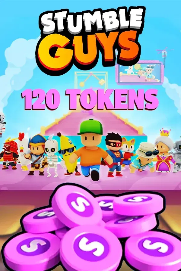 Buy 120 Tokens for Stumble Guys by ID