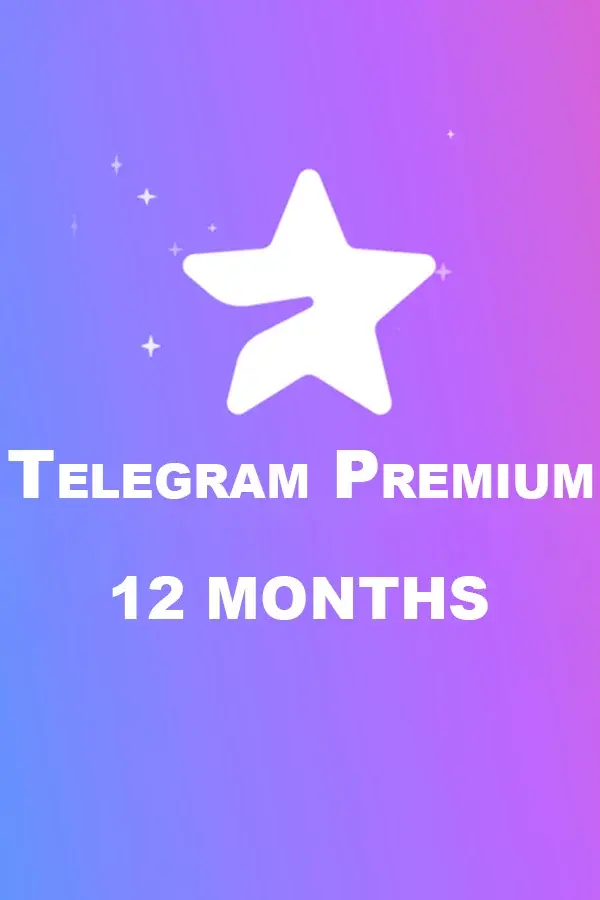 Telegram Premium 12 Months — Subscription via @username