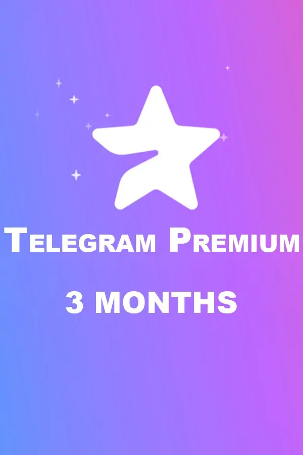 Telegram Premium 3 Months — Subscription via @username
