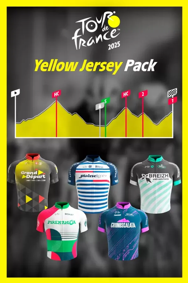 Tour de France 2025 - Yellow Jersey Pack Steam key WW (Global)