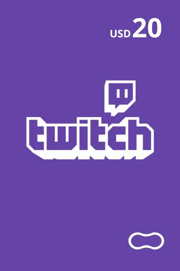 Twitch $20 USD USA Gift card