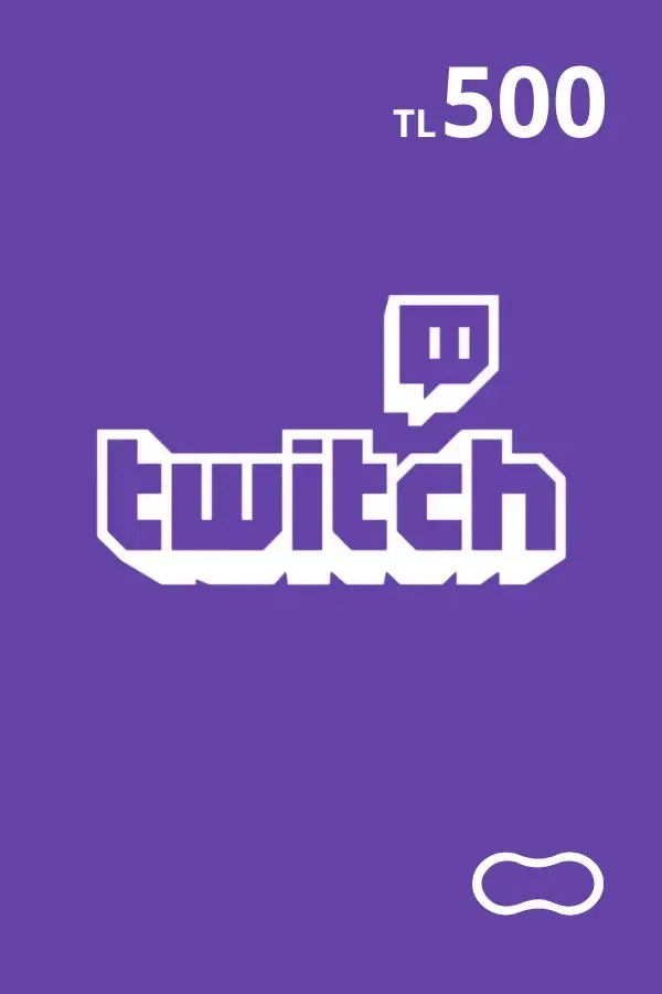 Twitch 500 TL Turkey Gift card