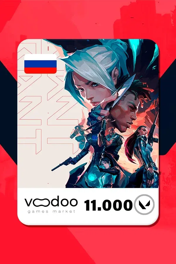 Valorant Points 11000 VP Russia