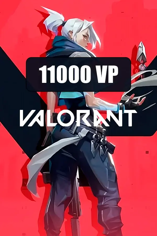 Подарункова карта 11000 VP Valorant Points (Росія)