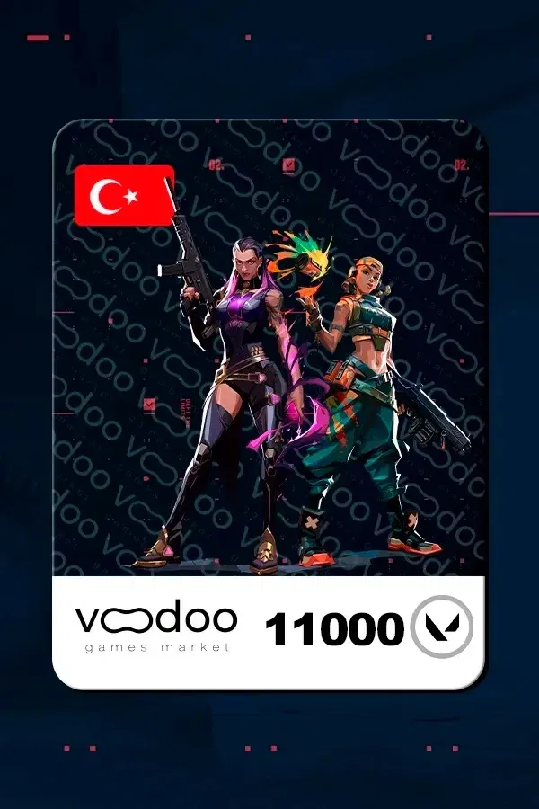 Valorant Points 11000 VP Turkey