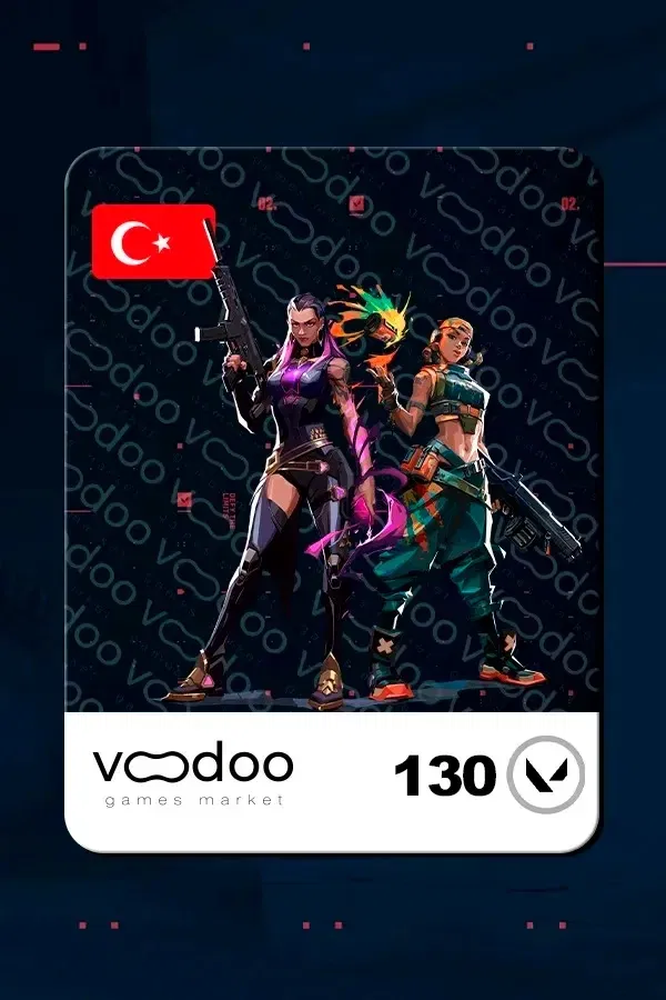 Buy Gift Card Valorant Points 130 VP Turkey