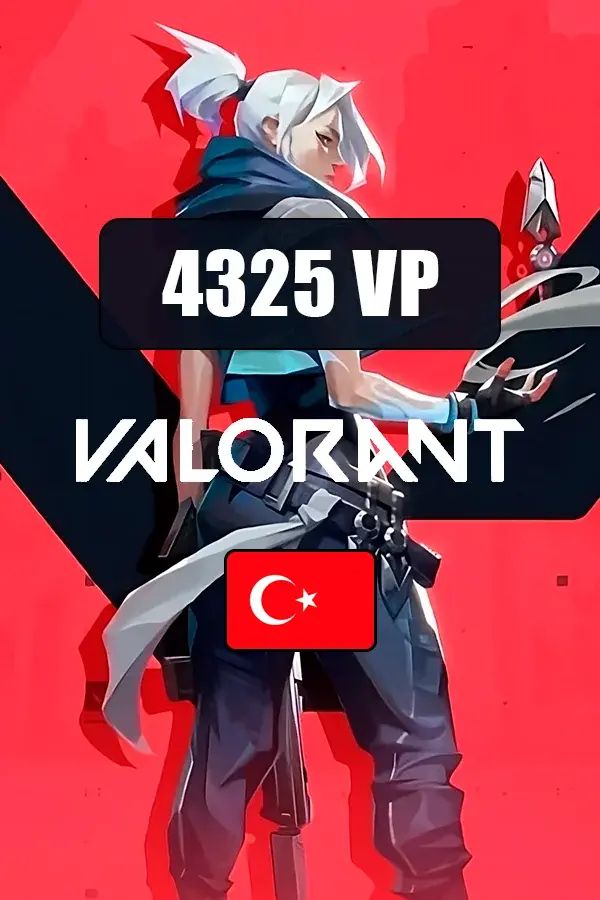 4325 VP Valorant Points Turkey
