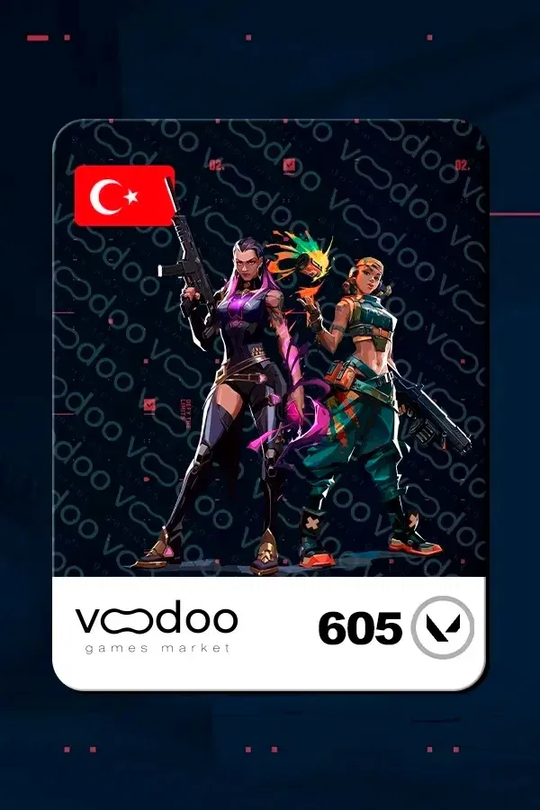 Купити Подарункову Карту Valorant Points 605 VP Туреччина