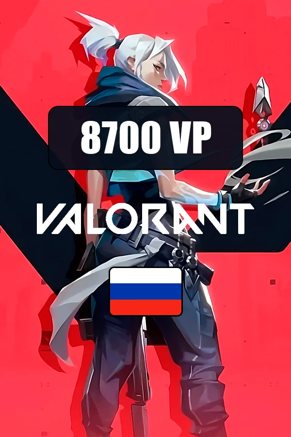 Купити Подарункову Карту Valorant Points 8700 VP Росія