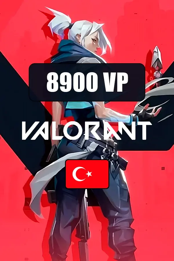 8900 VP Valorant Points Gift Card (Turkey)