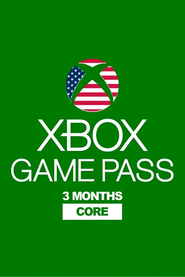Buy Xbox Game Pass Core 3 months US Gift card