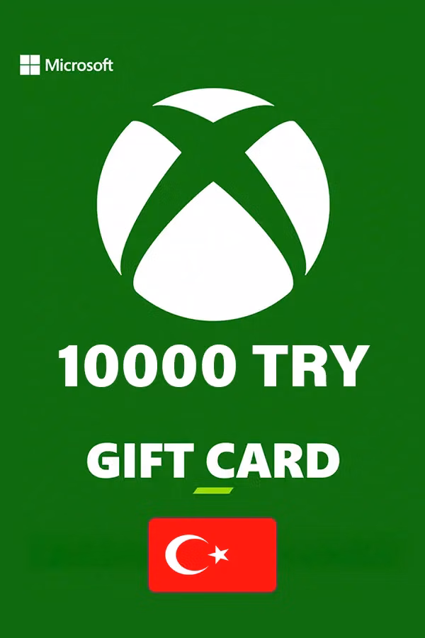 Подарочная карта Xbox 10000 TRY (Турция)