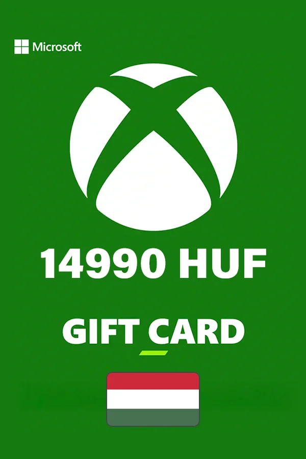 Xbox Gift Card 14990 HUF (Hungary)
