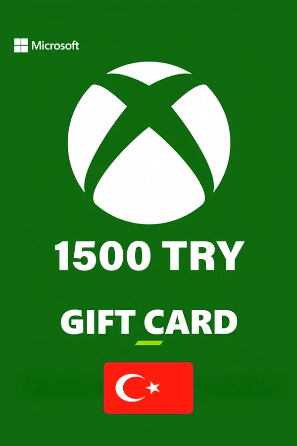 Подарочная карта Xbox 1500 TRY (Турция)