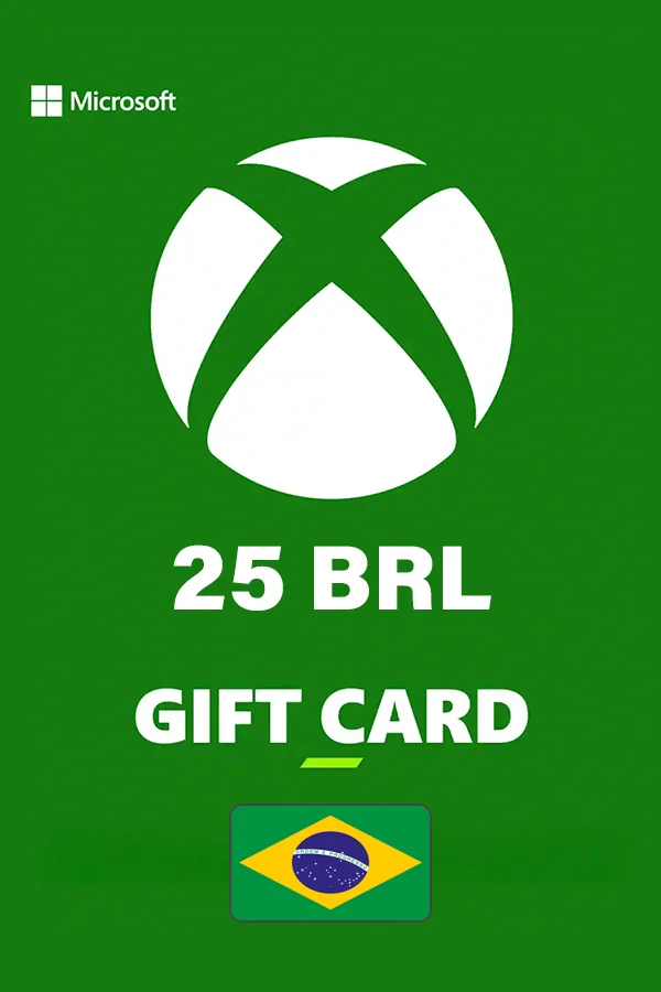 Xbox Gift Card 25 BRL (Brazil)