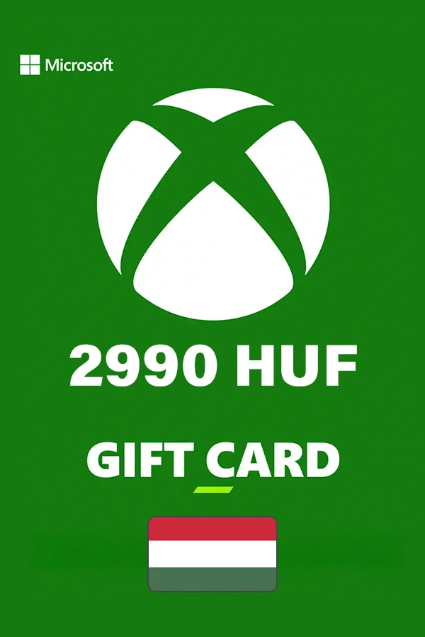 Xbox Gift Card 2990 HUF (Hungary)