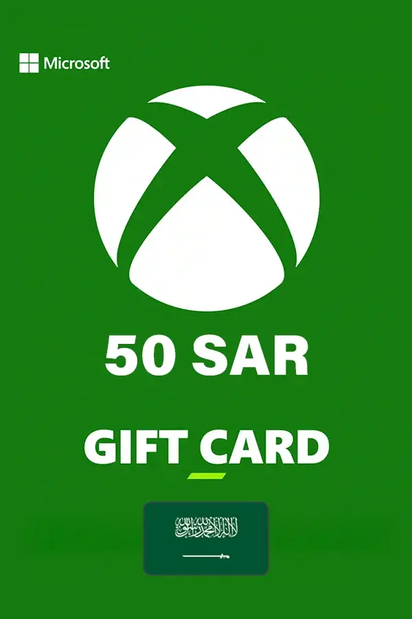 Xbox Gift Card 50 SAR (Saudi Arabia)