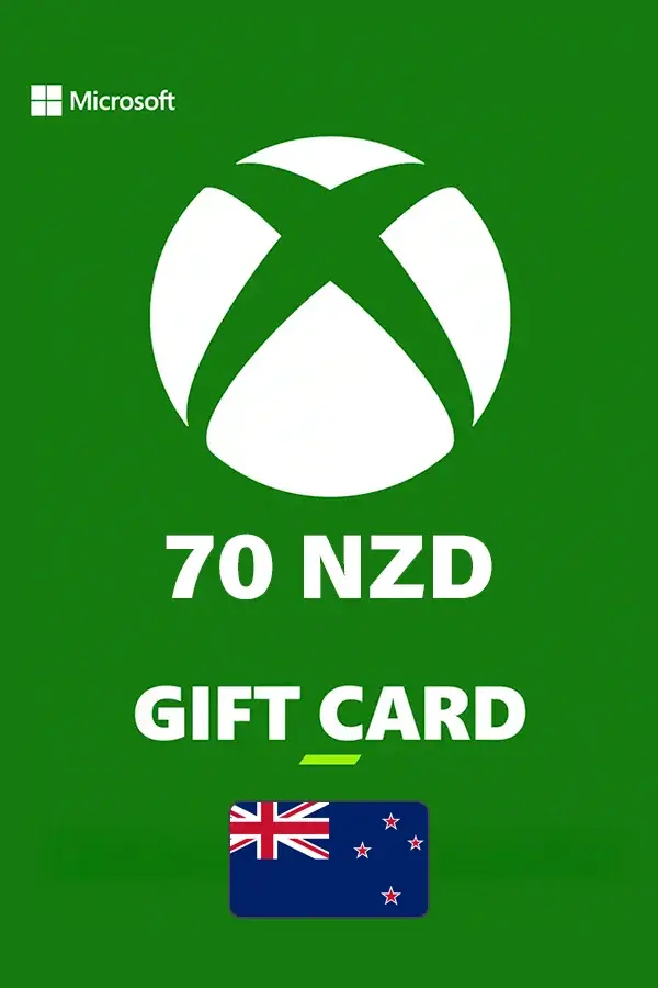 Xbox Gift Card 70 NZD (New Zealand)