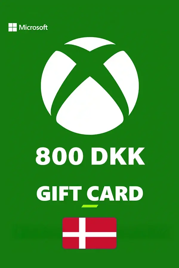 Xbox Gift Card 800 DKK (Denmark)