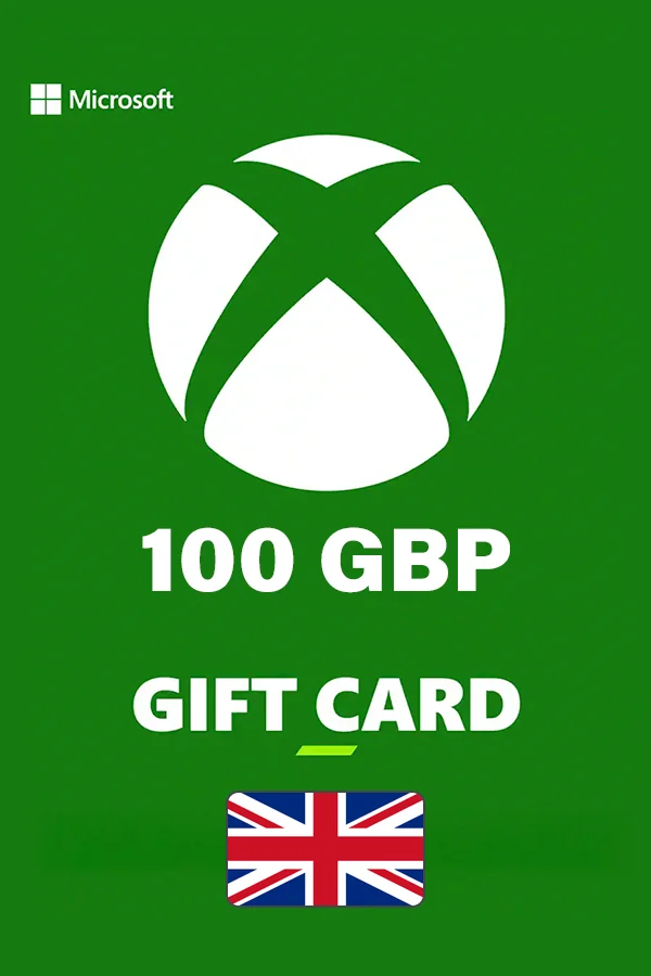 Подарочная карта Xbox 100 GBP (Великобритания)