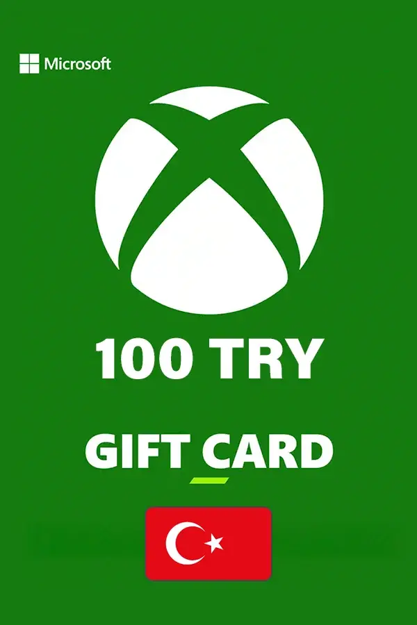Подарочная карта Xbox 100 TRY (Турция)