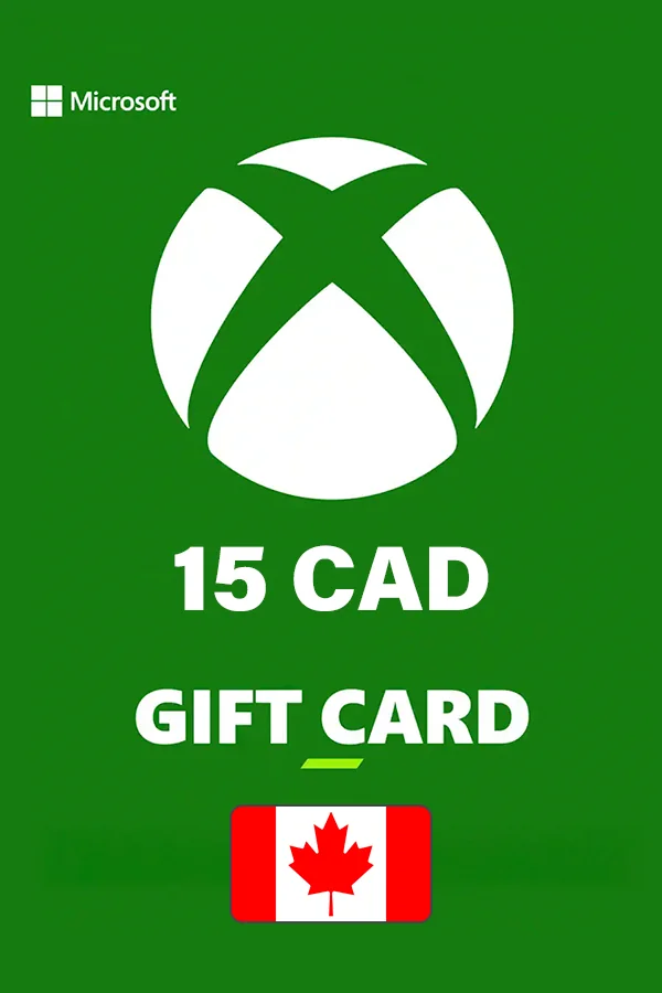15 CAD Xbox Canada
