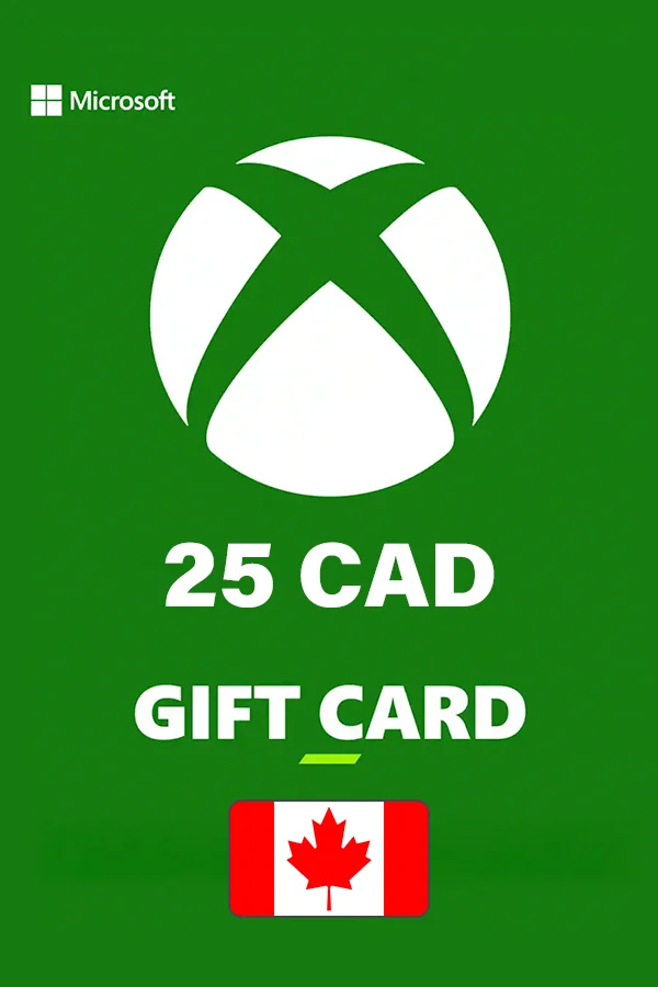 25 CAD Xbox Canada