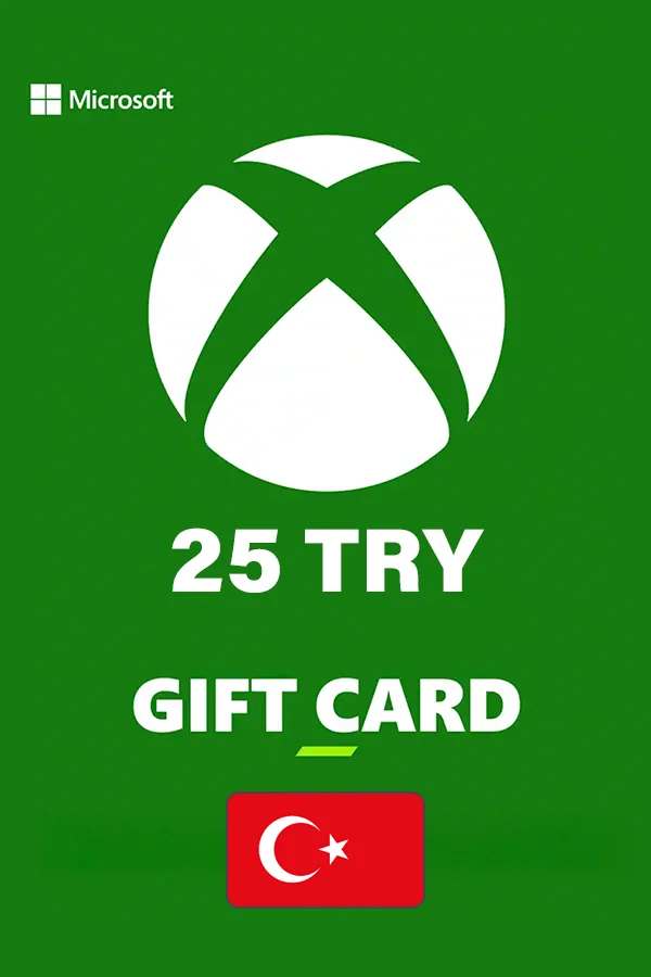 25 TRY Xbox Турция