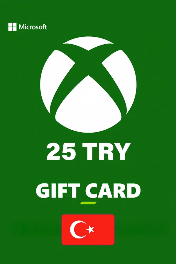 Подарочная карта Xbox 25 TRY (Турция)