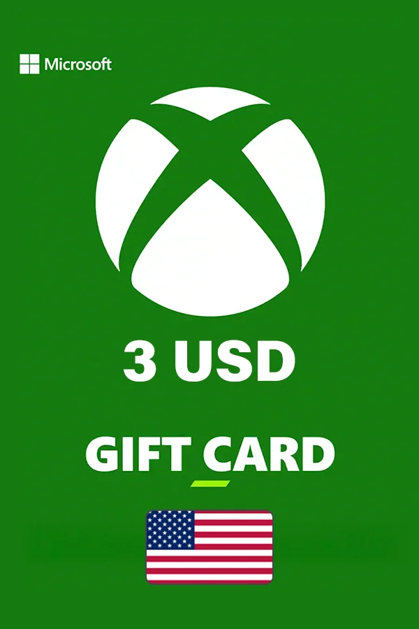 Xbox Gift Card 3 USD (USA)