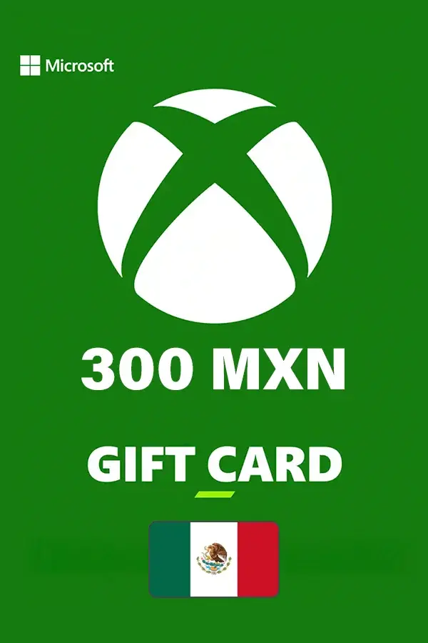 Подарункова карта Xbox 300 MXN (Мексика)
