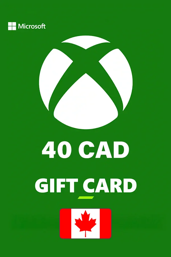 40 CAD Xbox Canada