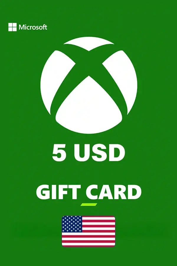 Подарочная карта Xbox 5 USD (США)