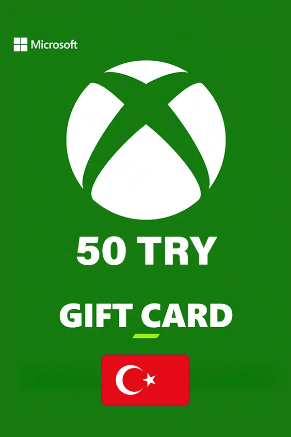 Xbox Gift Card 50 TRY (Turkey)
