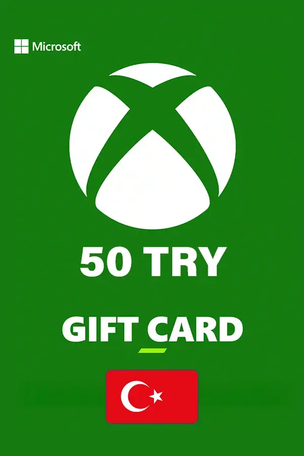 Подарочная карта Xbox 50 TRY (Турция)