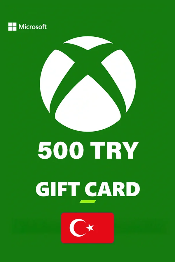 Xbox Gift Card 500 TRY (Turkey)