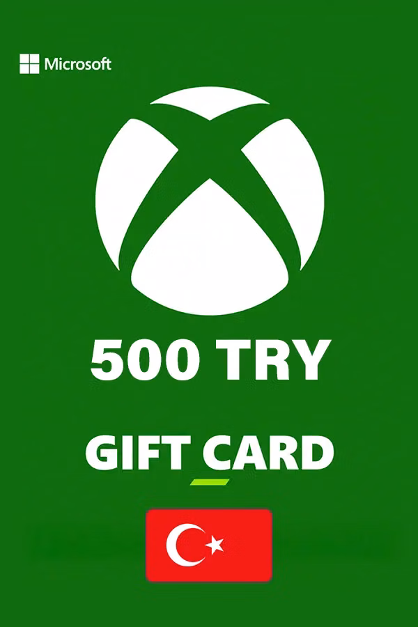 Подарочная карта Xbox 500 TRY (Турция)