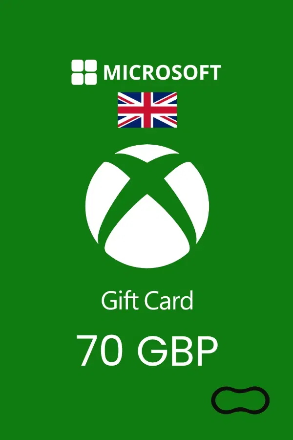 Xbox Live £70 GB Великобритания