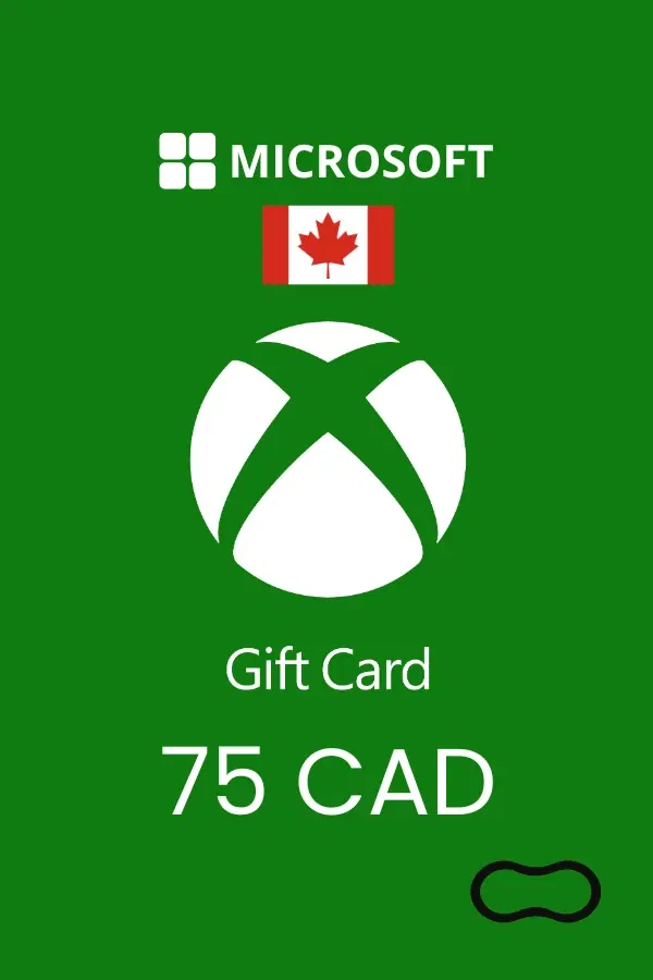 Xbox Live $75 CAD Канада