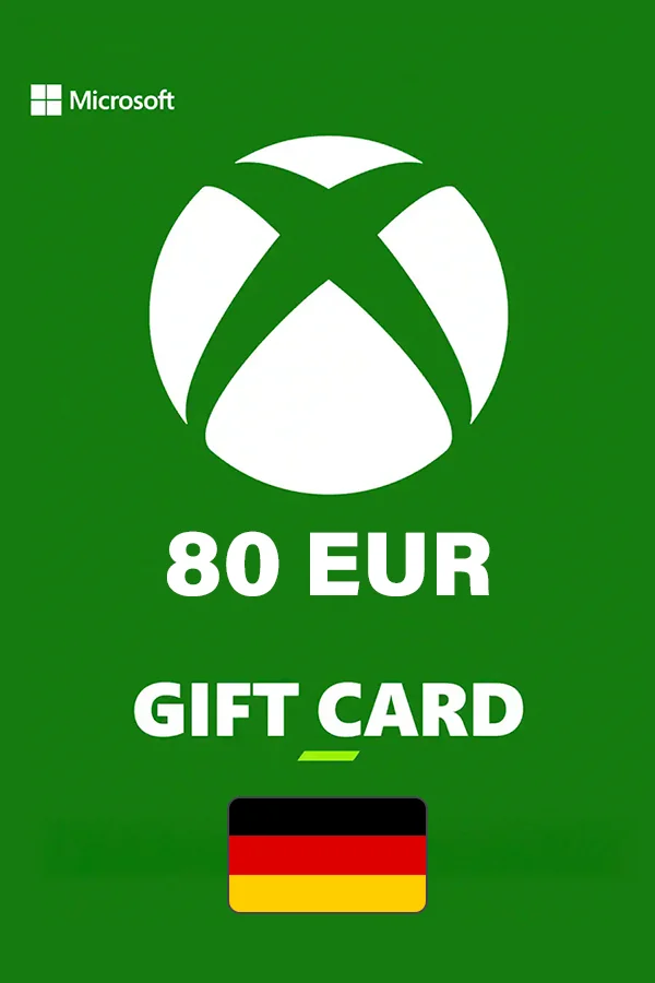 Подарочная карта Xbox 80 EUR (Германия)